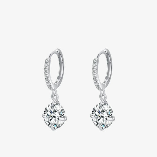 Sparkling Hoop Earrings
