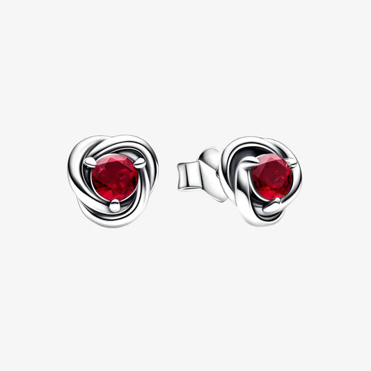 Boucles d'oreilles clous pierre de naissance de juillet