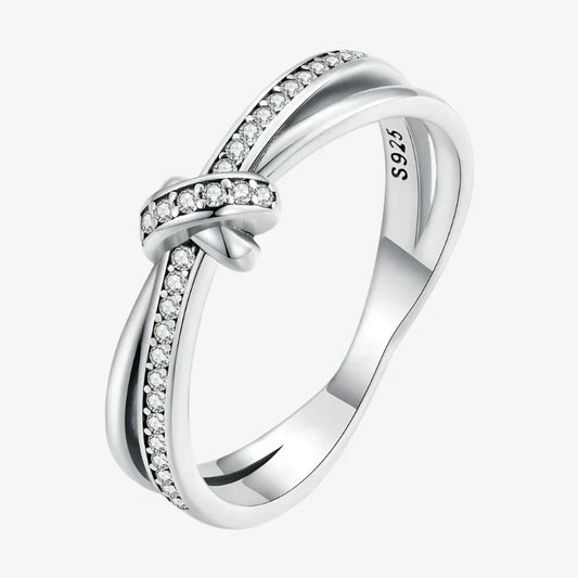 Bague Anne Knot à deux rangs